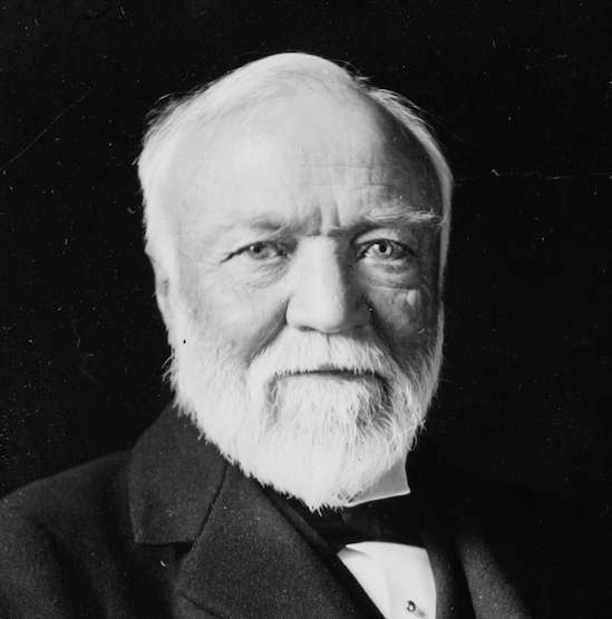 Portrait of Andrew Carnegie